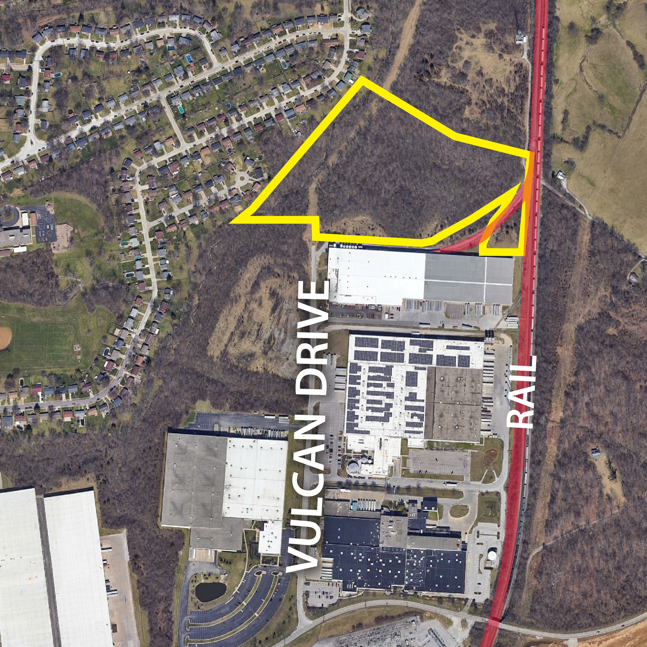 Vulcan Drive Land - Local View