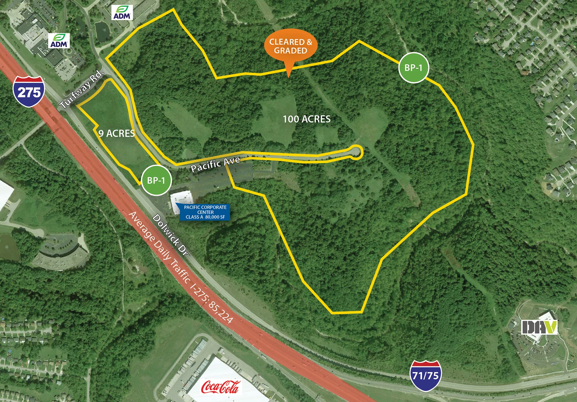 CirclePort Pacific Land - Area Overview